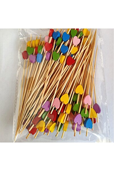 Generic Cocktail Picks, Food Picks, 100PCS Bamboo Sticks for Sandwich Fruit T...
