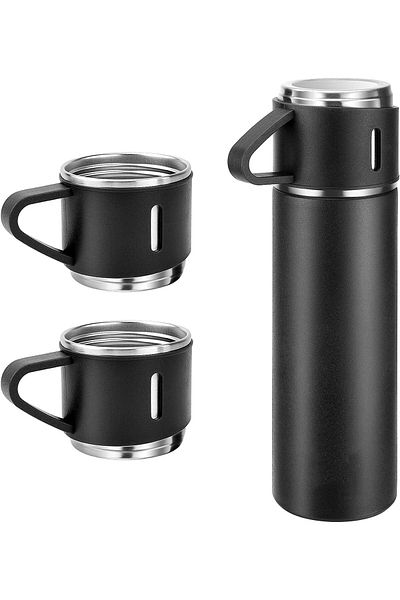 Generic ALMEKAQUZ Coffee Thermos Stainless Steel Vacuum-Insulated Water Bottle, 500ml/16.9oz Insulated Bott