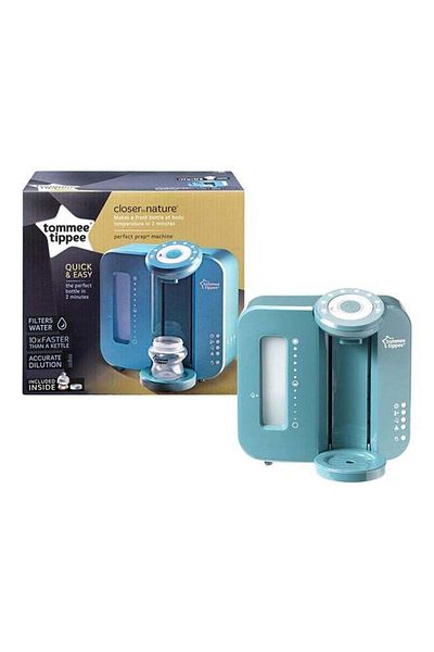 tommee tippee Perfect Prep Machine with Feeding Bottle, Blue