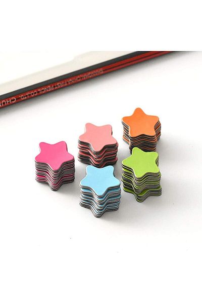 Generic Oasisgalore Small Magnets 120pcs 4cm Star Refrigerator Magnets Small Reward Magnets Classroom Board