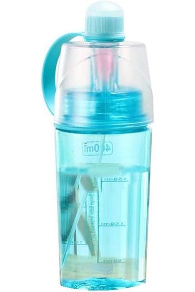 Generic YQbest 1 PCS Sports Water Bottle, Spray Sports Water Bottle, Portable Travel Water Bottle for Outdo