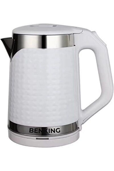 Generic غلاية ماء كهربائية من بنكينج، إيقاف تشغيل تلقائي، هيكل خارجي بارد الم...