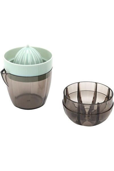 Generic Parfait Ergonomic Design Plastic Mini Juicer Black and Blue HB7945CC