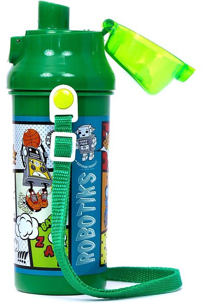 Generic Eazy Kids Water Bottle 600ml - Green