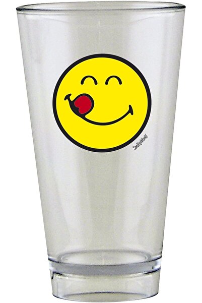 Zak Designs Smiley Glass Tumbler Yummy