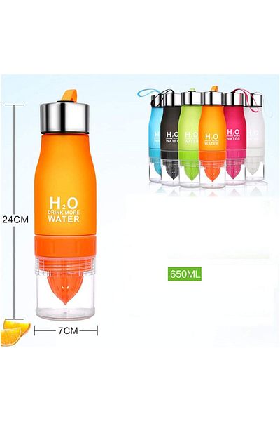 Generic ALCOACH 6oz Water Bottles Portable Water Bottle, Outdoor Sports Plastic Water Bottle, Lemonade, Bev