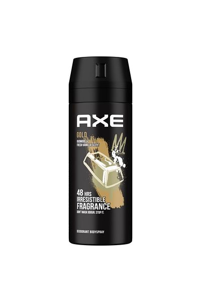 Axe Gold Oudwood & Dark Vanilla Body Spray For Men 150 ml