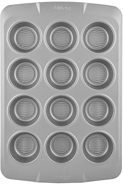 Prestige 12 Cup Muffin Pan with Bottom Design | PR57983