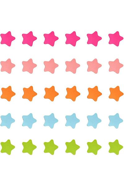 Generic Oasisgalore Small Magnets 120pcs 4cm Star Refrigerator Magnets Small Reward Magnets Classroom Board