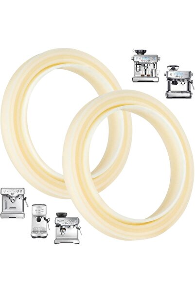 Generic 54mm Silicone Steam Ring, 2PCS Grouphead Gasket Replacement Parts, No...