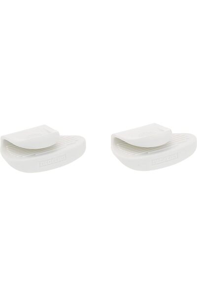 NEOFLAM Silicone Grips Set of 2, White (Pot Handle Covers)