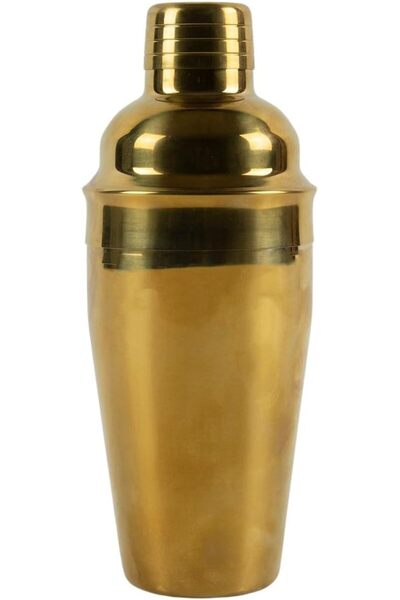 HİT Cocktail Shaker, 550 cc capacity, Gold color