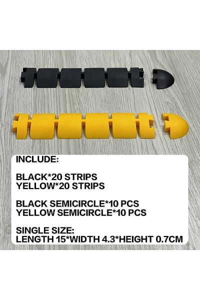 Choice Black Yellow Road Barrier DIY Remote Control Car Drift Race High-speed Four-wheel Car Barrier Traffi