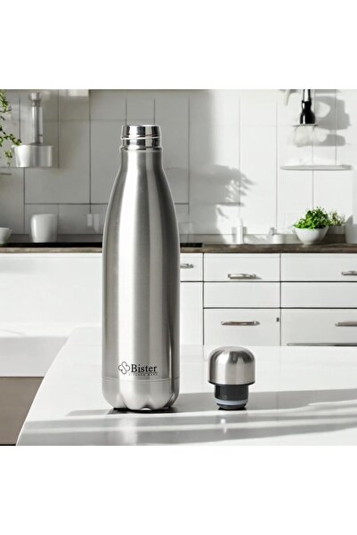 Bister Insulated Stainless Steel Water Bottle, 750 ML, Matt Polishing
