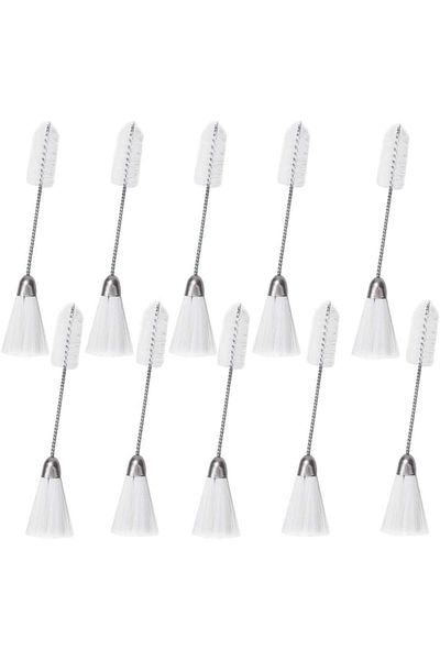 Generic TERRIFI Small Dual End Cleaning Brush, Brushes Reusable for Washing Narrow Neck Water Bottles Jars