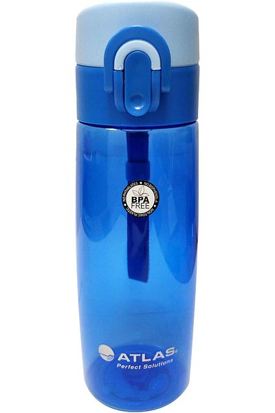 Generic Atlas Water Bottle Tritan Blue 0.7 L