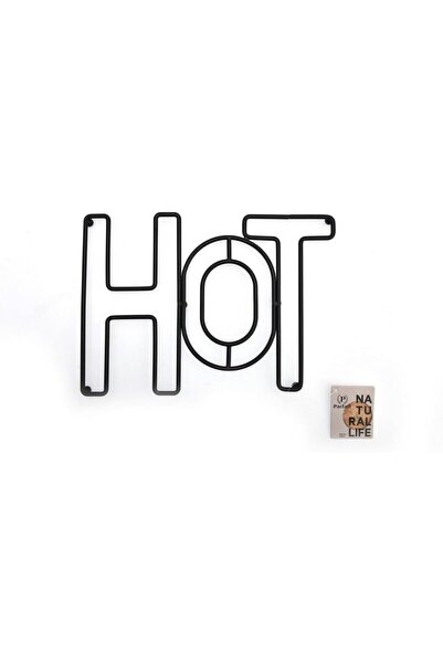 Generic Parfait Hot Design Durable Steel Kitchen Trivet Black N-D111KX0001
