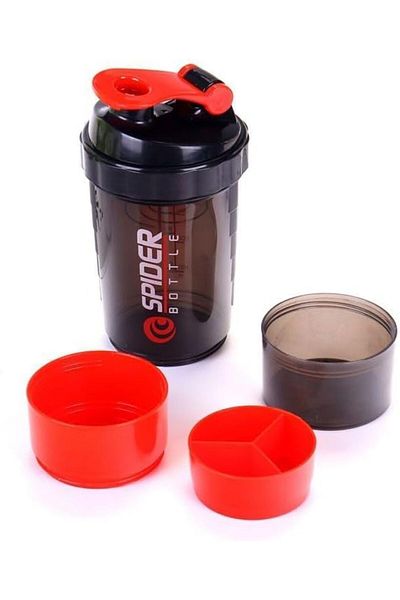 Generic Bolivia's Shaker Bottle, Non-Slip 3 Layer Twist Off Sport Water Bottle, Twist and Lock Protein Box