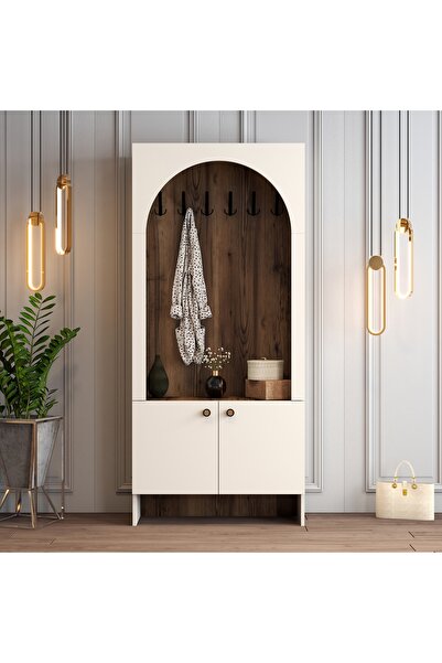 Variant Mobilya Palermo K Portmanto V105 - Lidya Ceviz