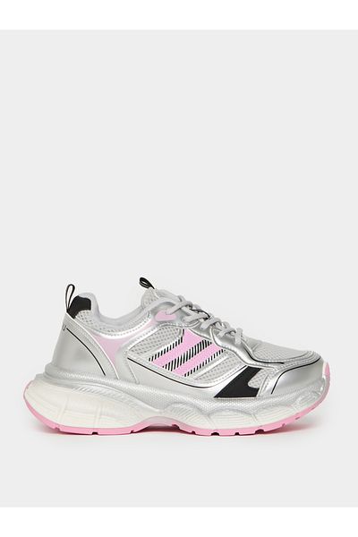 Styli Chunky Sole Lace Up Sneakers