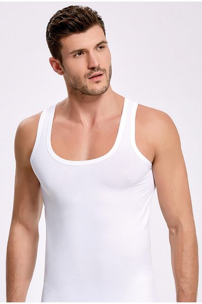 İLKE İÇ GİYİM Thick Strap Lycra Men's Athlete