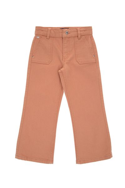 U.S. Polo Assn. Girls' Salmon Flare Fit Jean Trousers 50304245-Vr202
