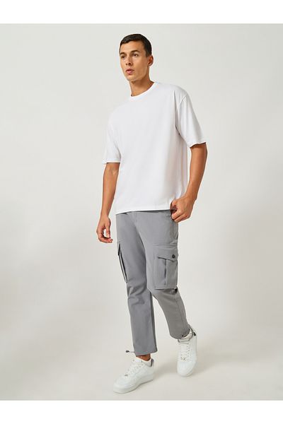 Styli Minimal Slogan Print Oversized T-Shirt
