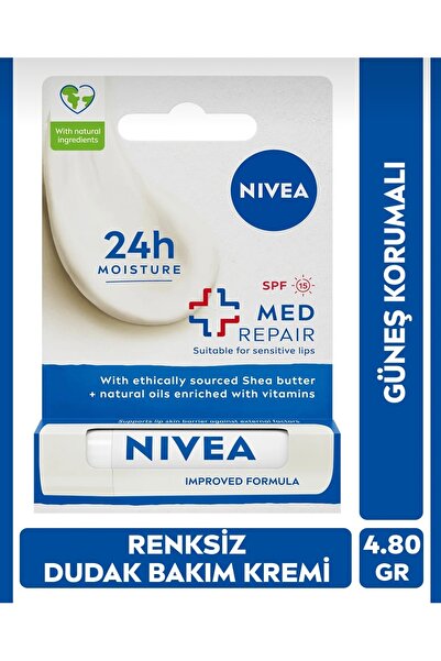 NIVEA Dudak Bakım Kremi 4,8gr - Med Repair