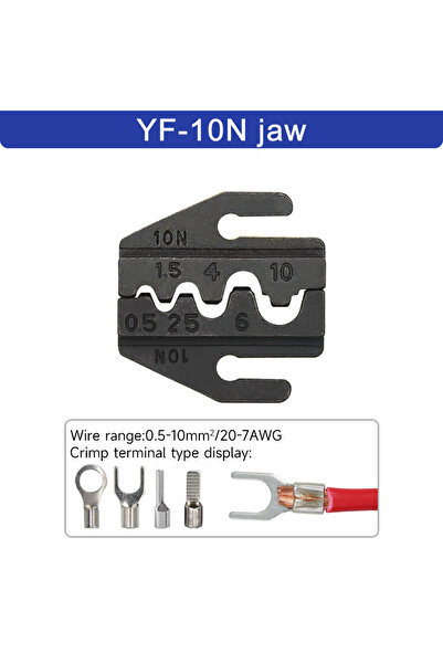 choice2 YF-10N jaw 1pcs Crimping Pliers Jaw YF Pliers 9 inches For Spring Ins...