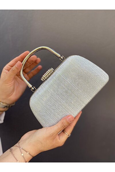 H&D COLLECTİON Овальна детальна сумка з блискучим ефектом симу, дуже стильна,...