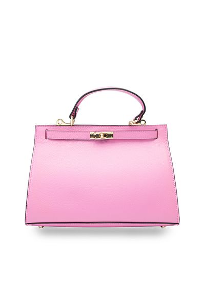 Toro Nero Geantă de damă din piele naturală fuchsia Chantes