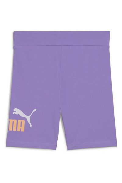 Puma Dětské kraťasy Puma Ess 2 Color No.1 Logo Short Leggings G, Fialové