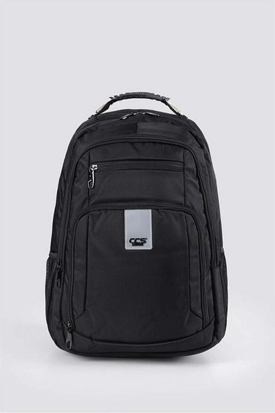 ÇÇS Black Laptop & Travel Backpack 51448