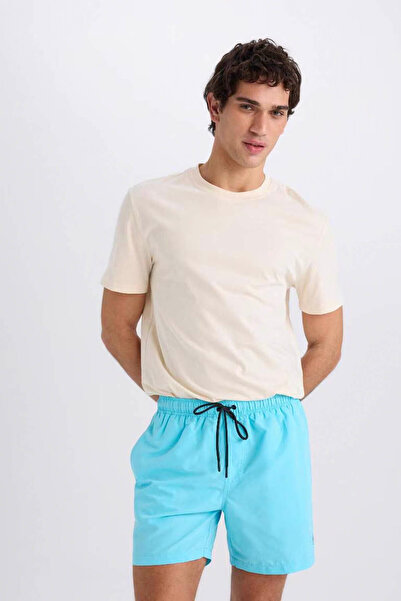 DeFacto Kurze Meereshose mit Netzfutter N0131az25hs