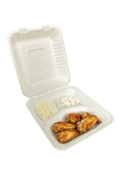 Roll-Up Alsepeteavm Nature Dreams Ecological 3 Compartment Self-Covered Container 22X20Cm 25 Pieces