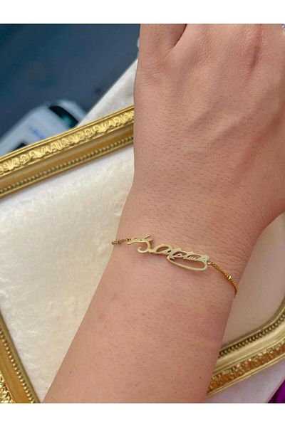 sirius jewelry 316 L Steel K. Atatürk Signature Bracelet
