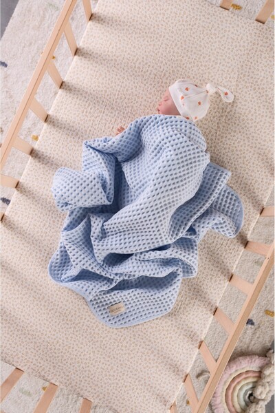 Bondberro Waffle Multi Müslin Kumaş Bebek ve Çocuk Battaniyesi