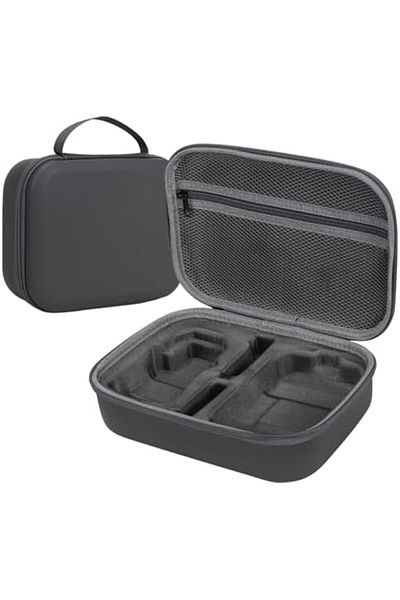 Cesiro Carrying Case for DJI Mini 4K, PU Leather Protective Bag for DJI Mini 4K / Mini 2 S