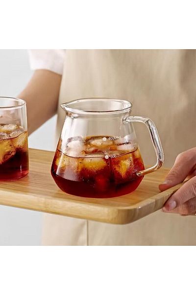 COOYA مجموعة ماكينة قهوة مكونة من 6 قطع، صب يدوي، ملحقات قهوة مع مطحنة قهوة للسفر (6 قطع)