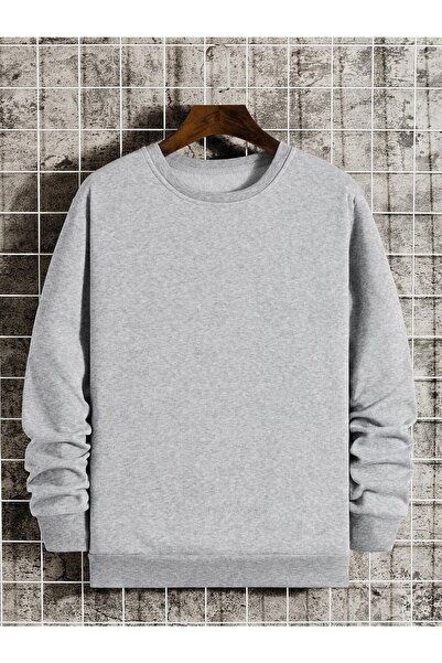 EYAX MODA Crew Neck Unisex Oversize Sweatshirt