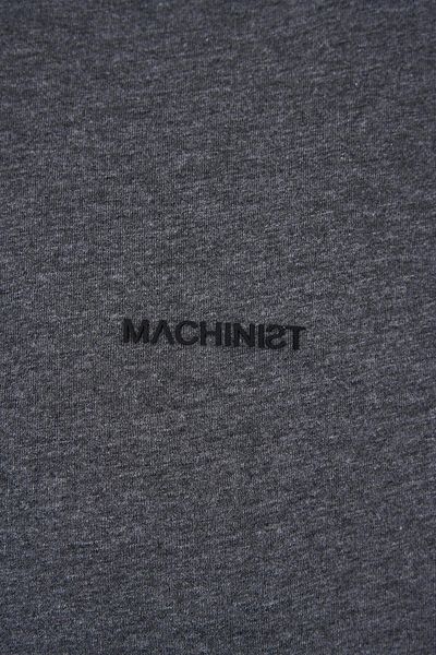 Machinist Relaxed Basic Thin Cotton T-Shirt Anthracite