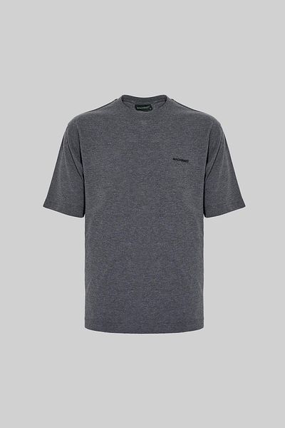 Machinist Relaxed Basic Thin Cotton T-Shirt Anthracite