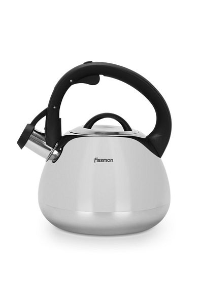 Fissman Whistling Kettle 2.5LTR Stainless Steel Aquarius