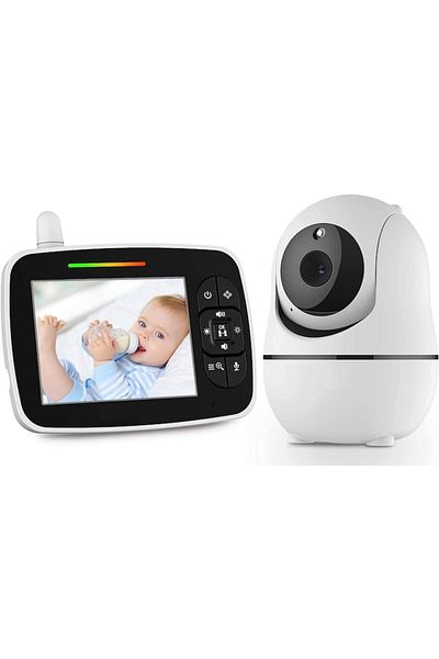 IDL Audio and Video Baby Monitoring System Baby Cam® idealStore, 3.5-inch HD Screen