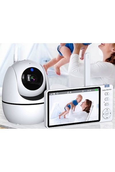 ideal STORE Baby Monitor and Surveillance Camera idealSTORE KidsGuard, 355° Angle, 110° Tilt, Night Vision, 4X