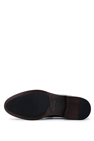 Tamer Tanca Erkek Hakiki Deri Kahverengi Klasik Ayakkabı