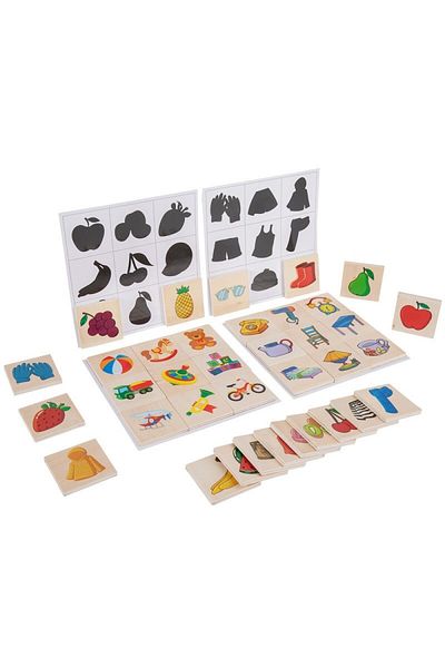 OEM Joc interactiv pentru copii, jocul umbrelor, joc de asociere si memorie, Montessori
