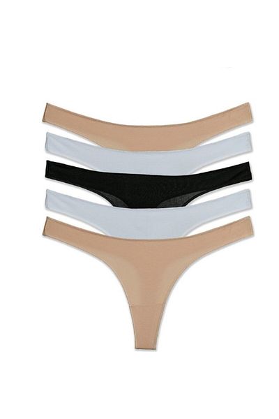 Pierre Cardin Tanga de damă din bumbac 5 buc