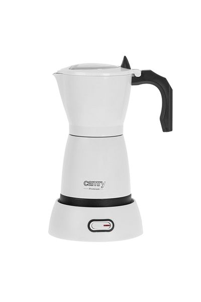 CAMRY Camry CR4415W electric coffee maker, 480 W, 300 ml, 360° swivel base, White