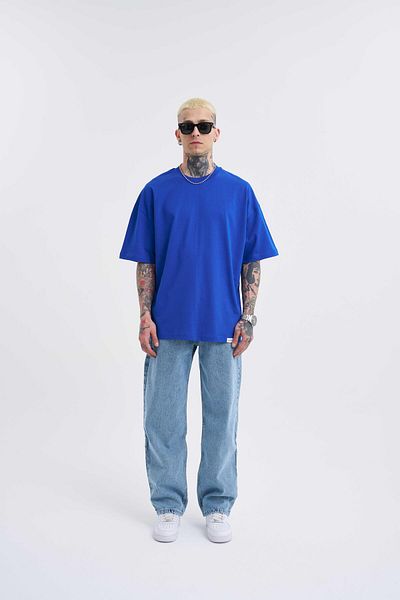 Machinist Ανδρικό μπλουζάκι Basic Super Cotton Oversize Saks